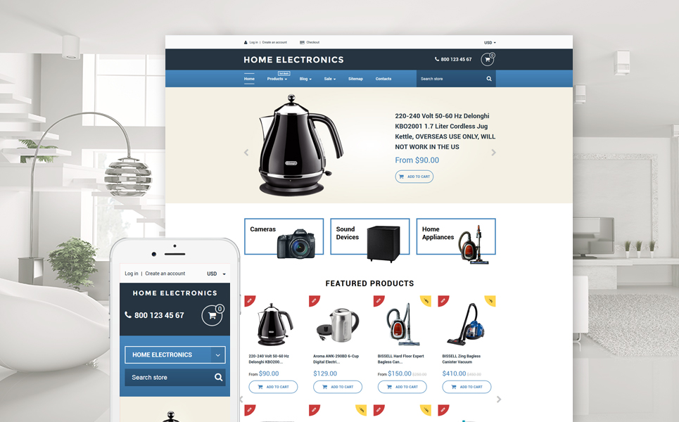 Home Electronics (ecommerce theme) Item Picture