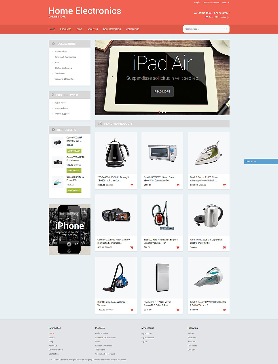 Home Office Tech Gear (Shopify ecommerce theme) Item Picture