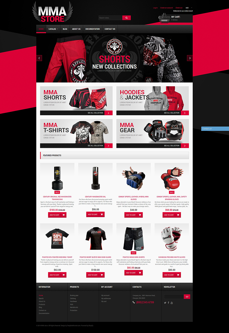 The Destroyer (Shopify ecommerce theme) Item Picture