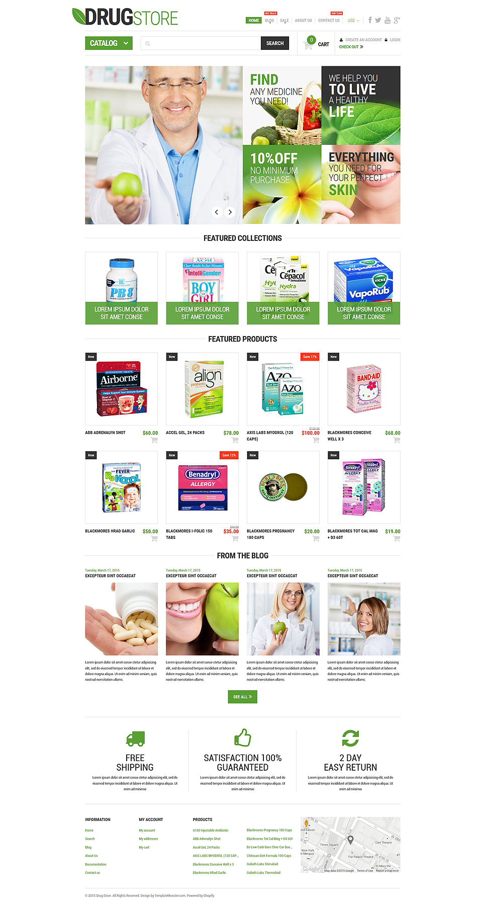 Pharma (Shopify ecommerce theme) Item Picture