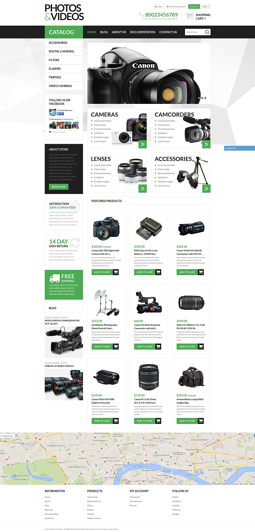 Photo Video Technologies (Shopify theme) Item Picture