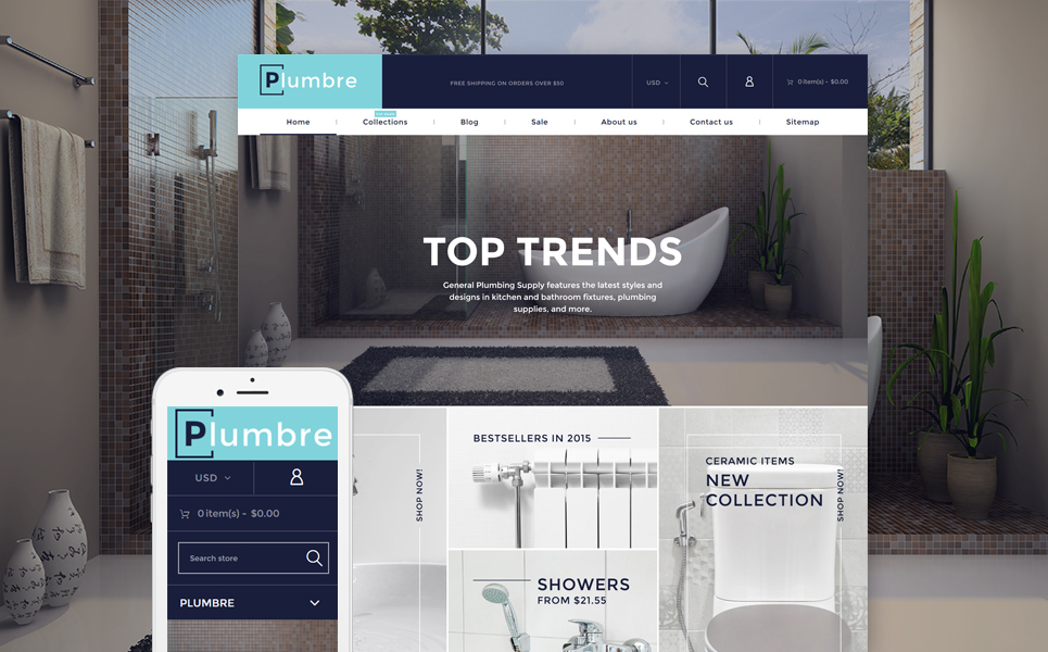 Plumb Luck (theme for Shopify) Item Picture