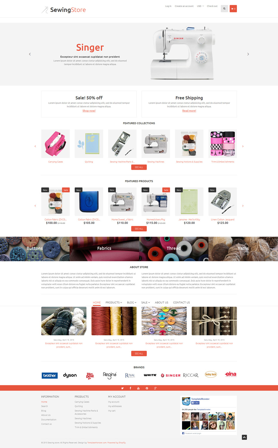 Sewing Items (Shopify theme) Item Picture