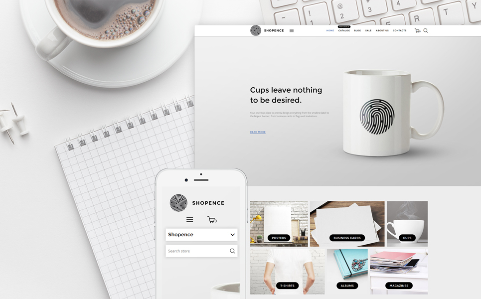 Shopence (ecommerce Shopify theme) Item Picture