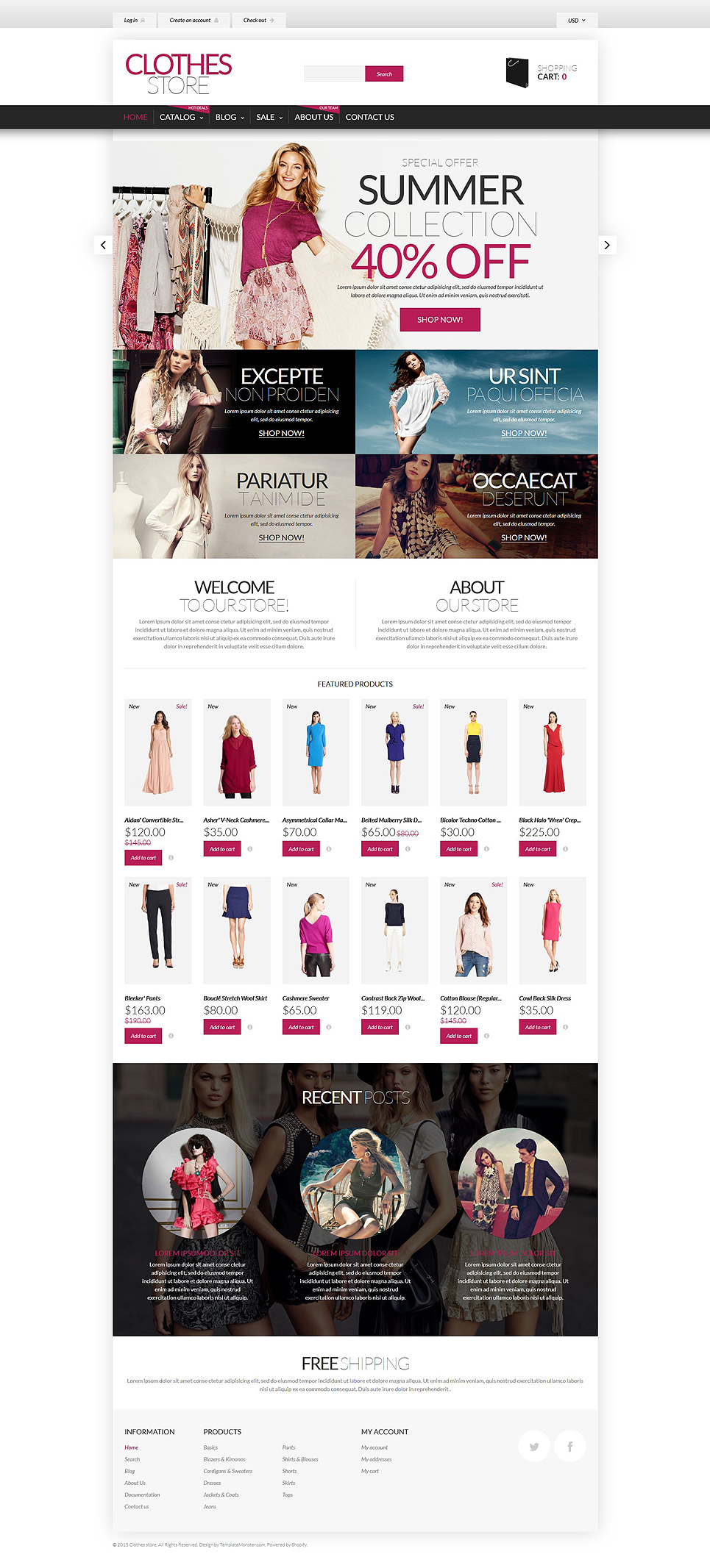 Shopping in Style (ecommerce Shopify theme) Item Picture