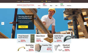 Simple Construction Store