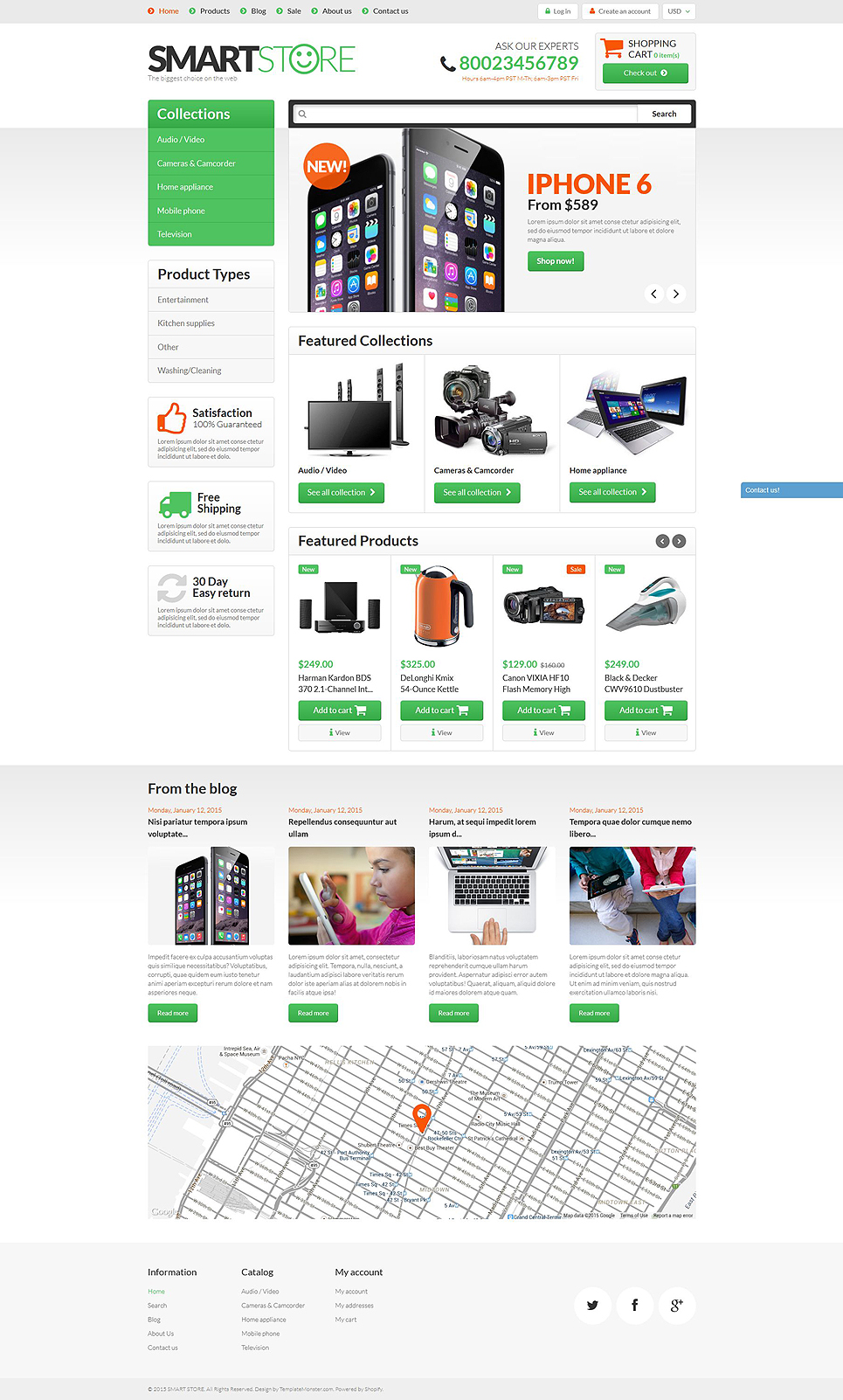 20+ Greatest Cell Phone, Camera & Electronics Store Shopify Themes