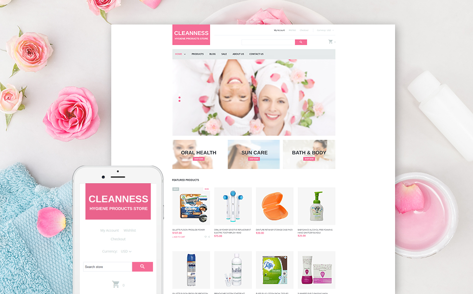 Spa Accessories (Shopify theme) Item Picture