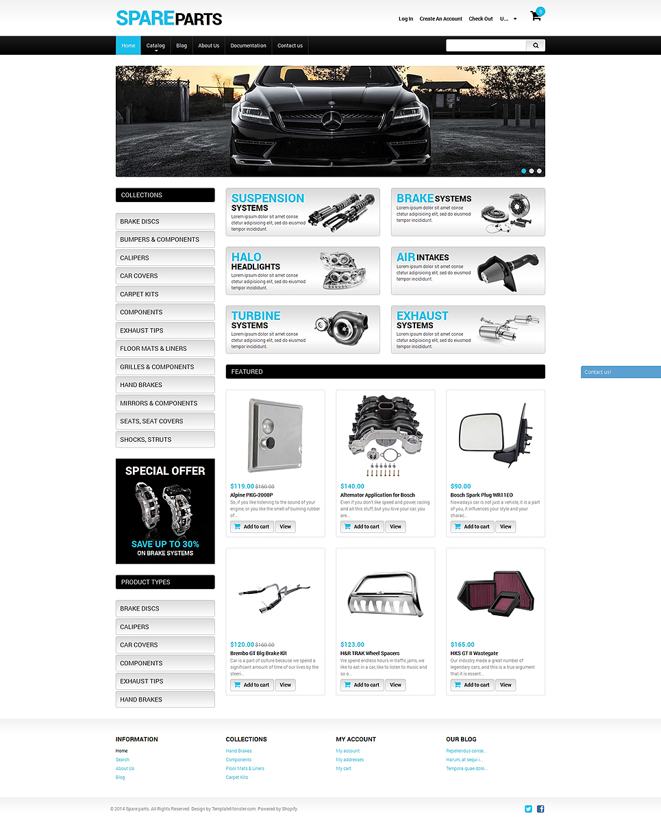 Spare Parts (Shopify theme) Item Picture