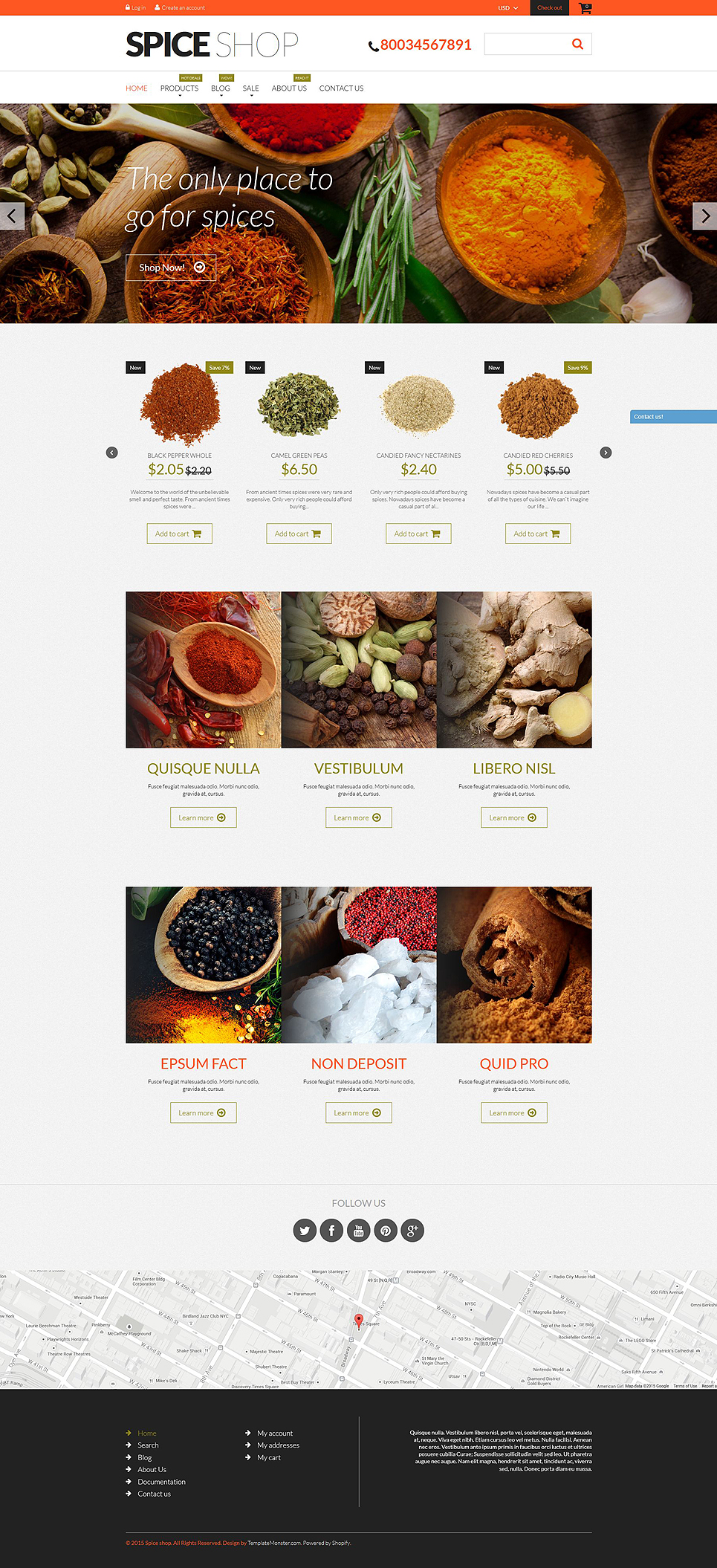 Spices Up Your Life (theme for Shopify) Item Picture