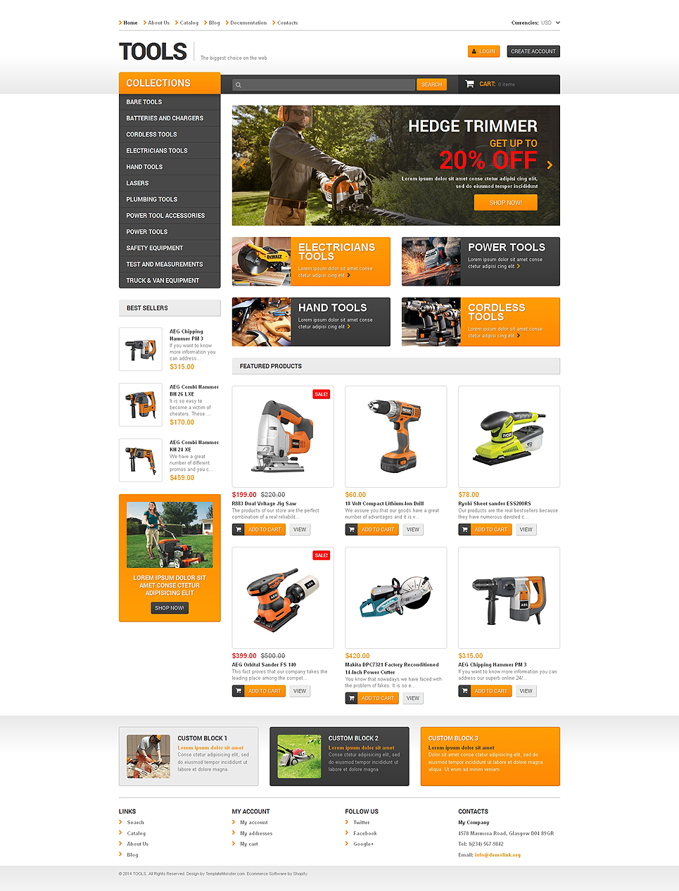 Tooltime (ecommerce theme) Item Picture