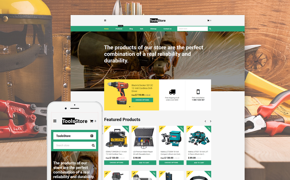 The Best Home Repair, Contractor & DIY Store Themes for Shopify