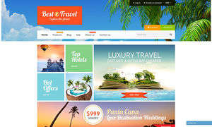 Vacation Tour & Travel Agents Shopify Themes