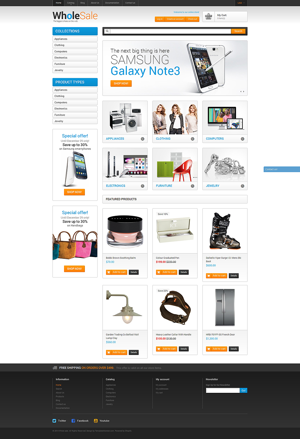 Wholesale Store (Shopify theme) Item Picture