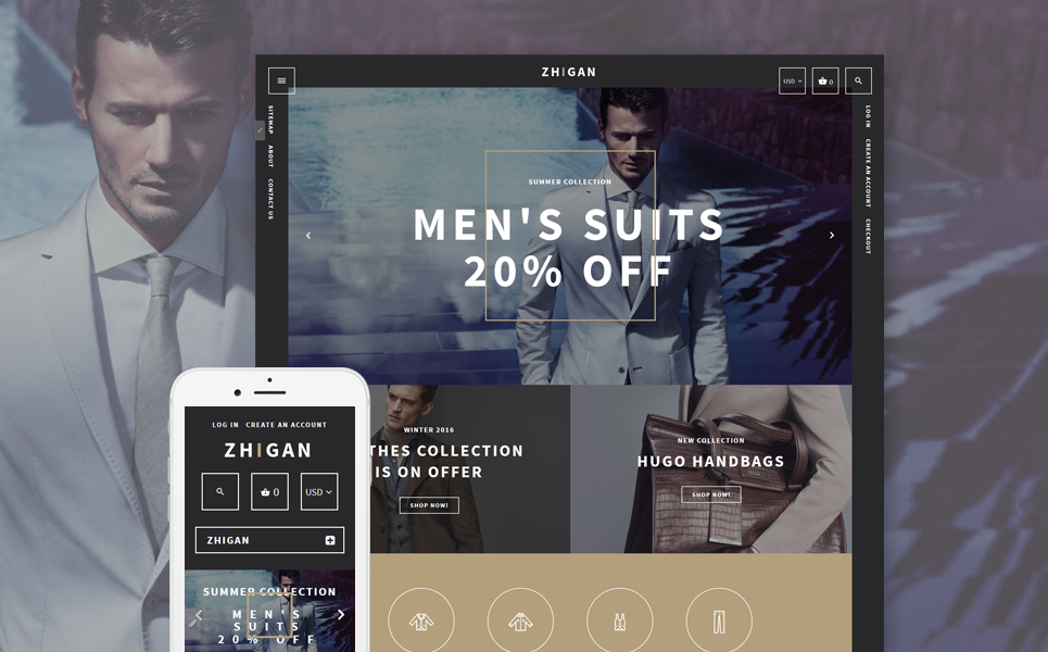 Zhigan (theme for Shopify) Item Picture