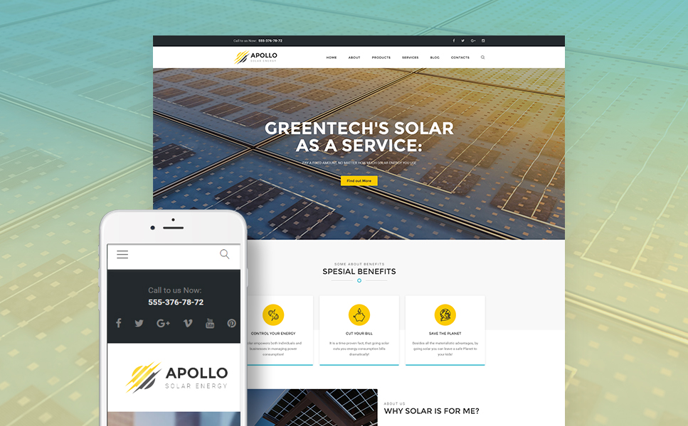 Apollo (theme for WordPress) Item Picture