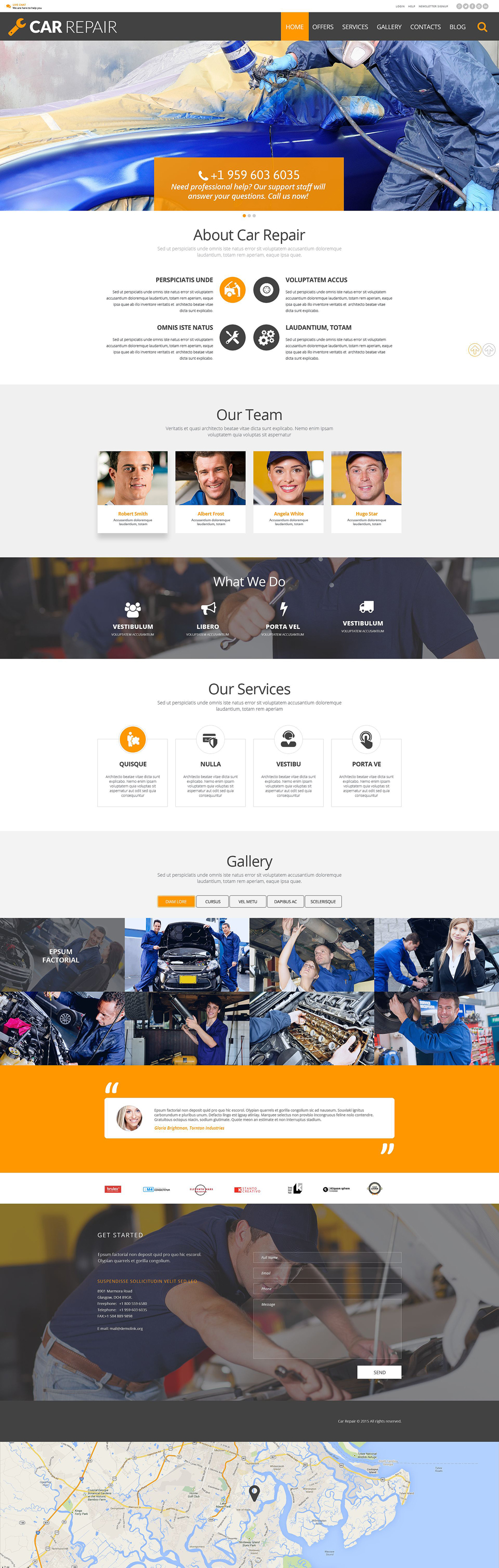 Car Repair (theme for your WordPress site) Item Picture
