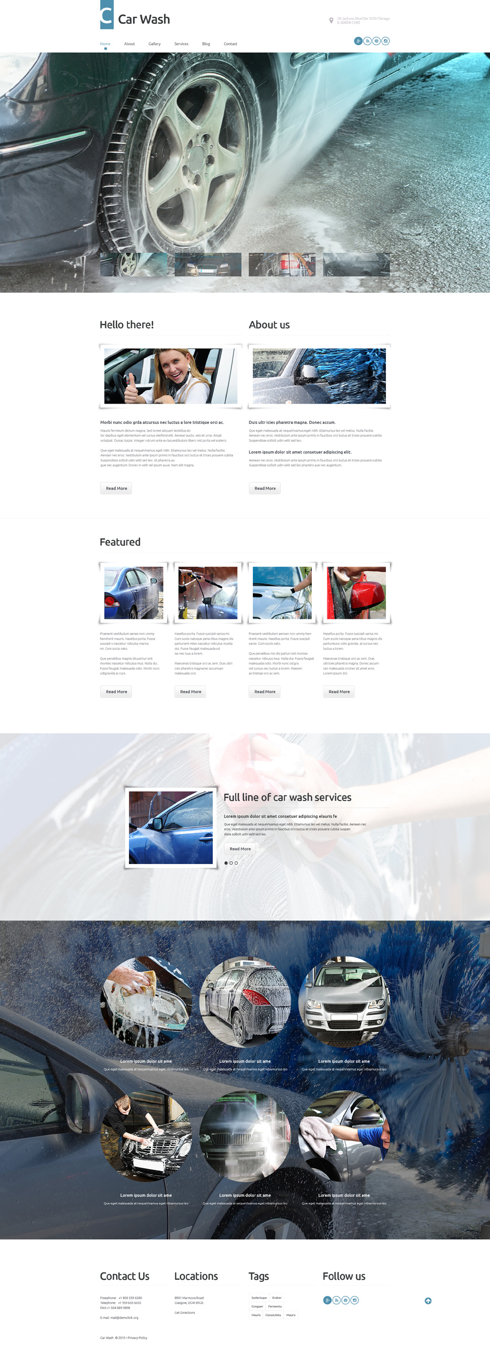 Car Wash (theme for WordPress) Item Picture
