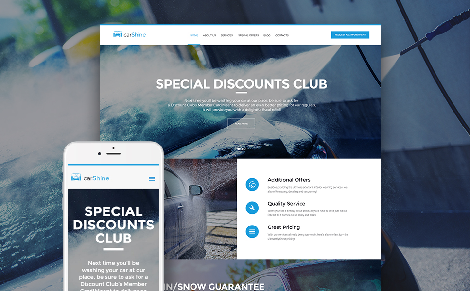 CarShine (WordPress template) Item Picture