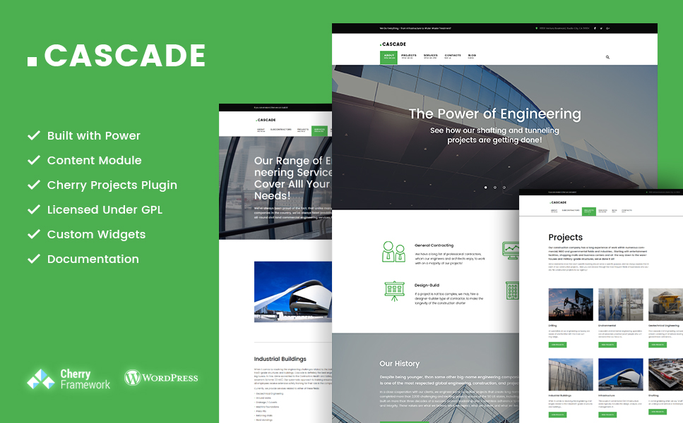 Cascade (WordPress template) Item Picture