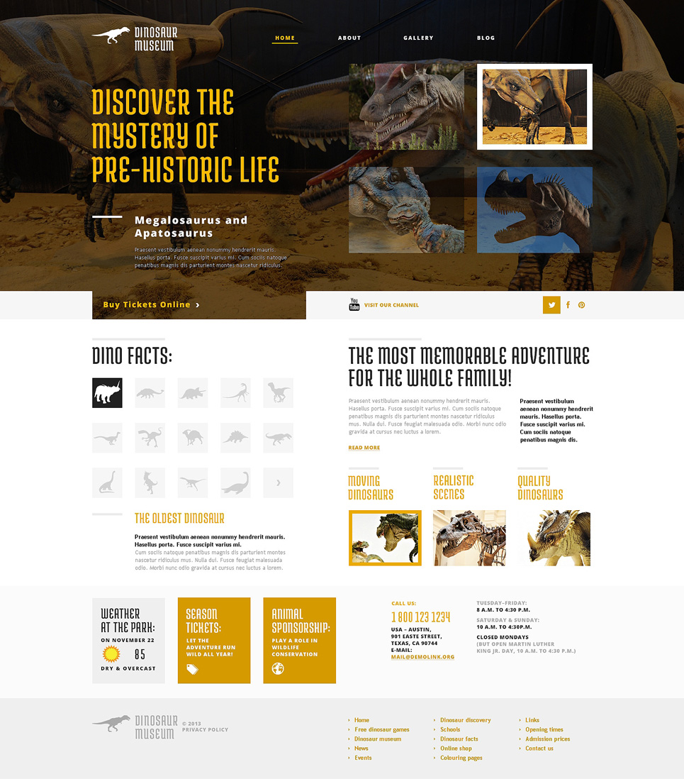Discovering the Unknown (WordPress theme) Item Picture
