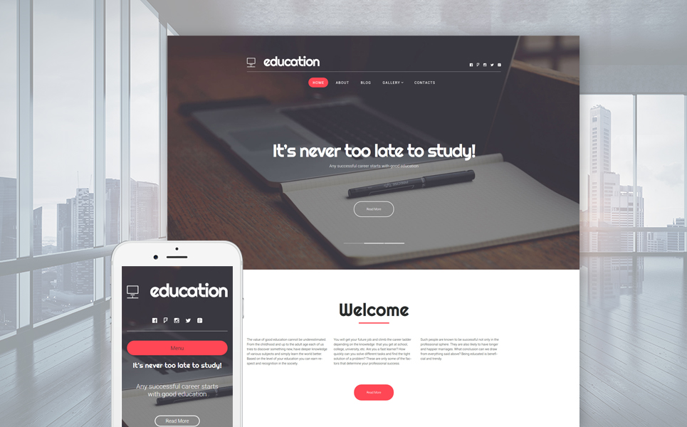 Education Hub (theme for your WordPress site) Item Picture