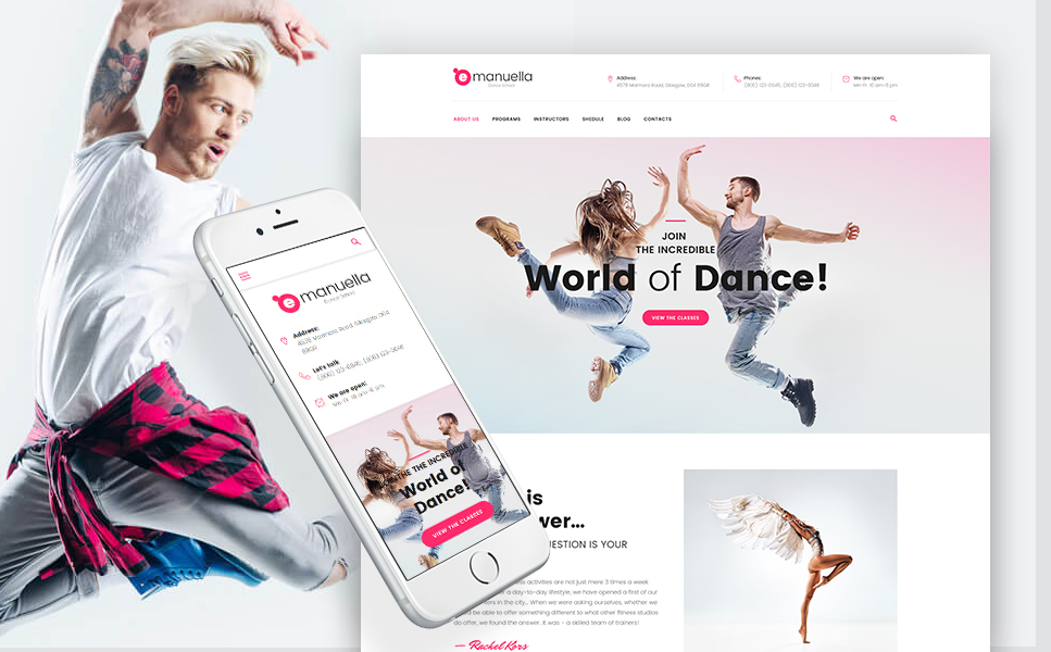 Emanuella (WordPress theme) Item Picture