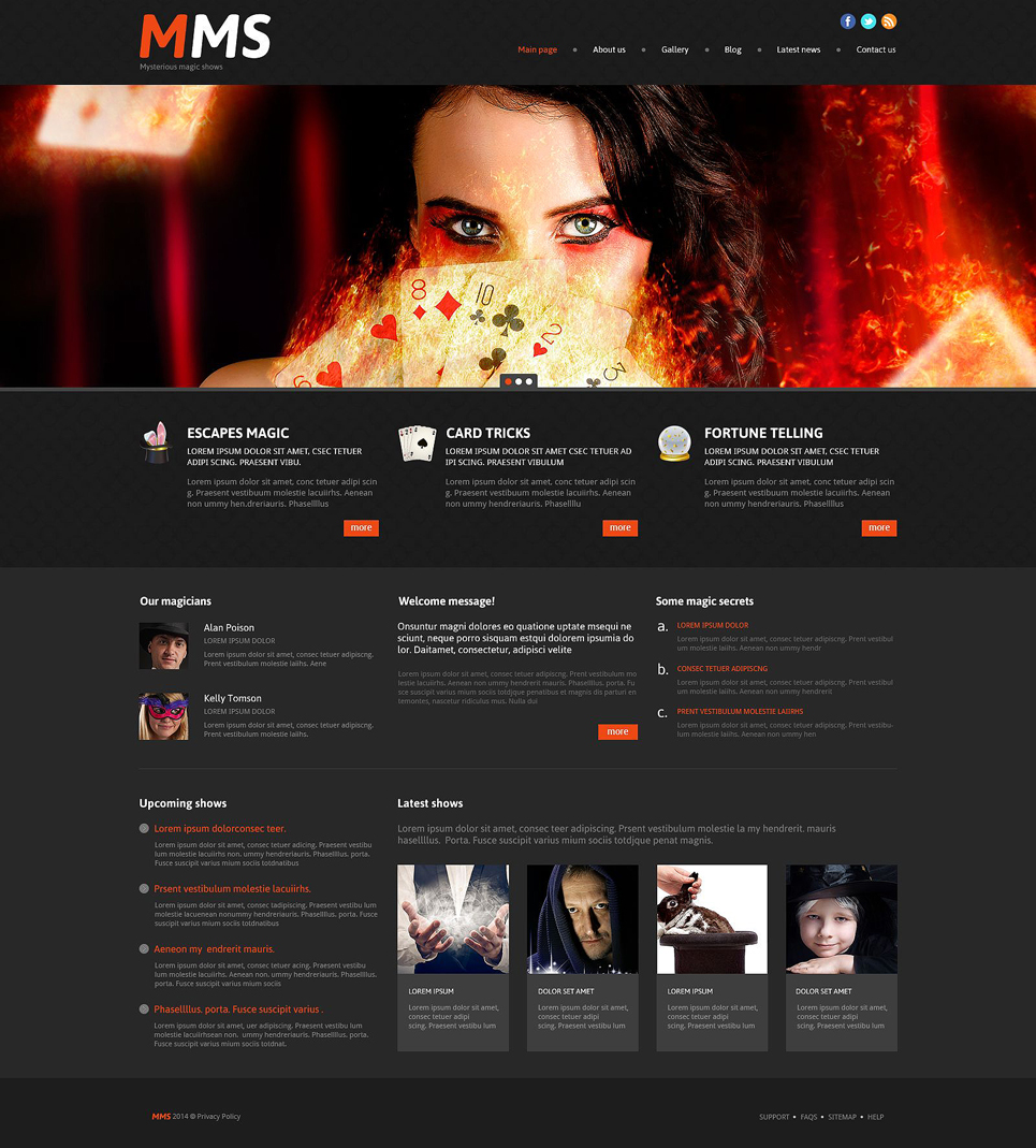 Fortune Teller (website theme) Item Picture