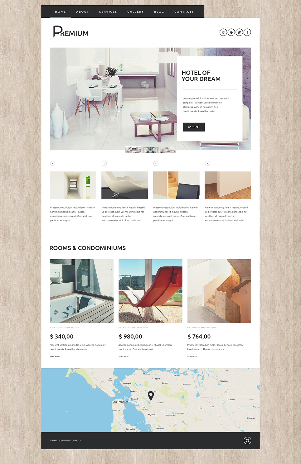 Hotels Booking Agency (theme for your WordPress site) Item Picture