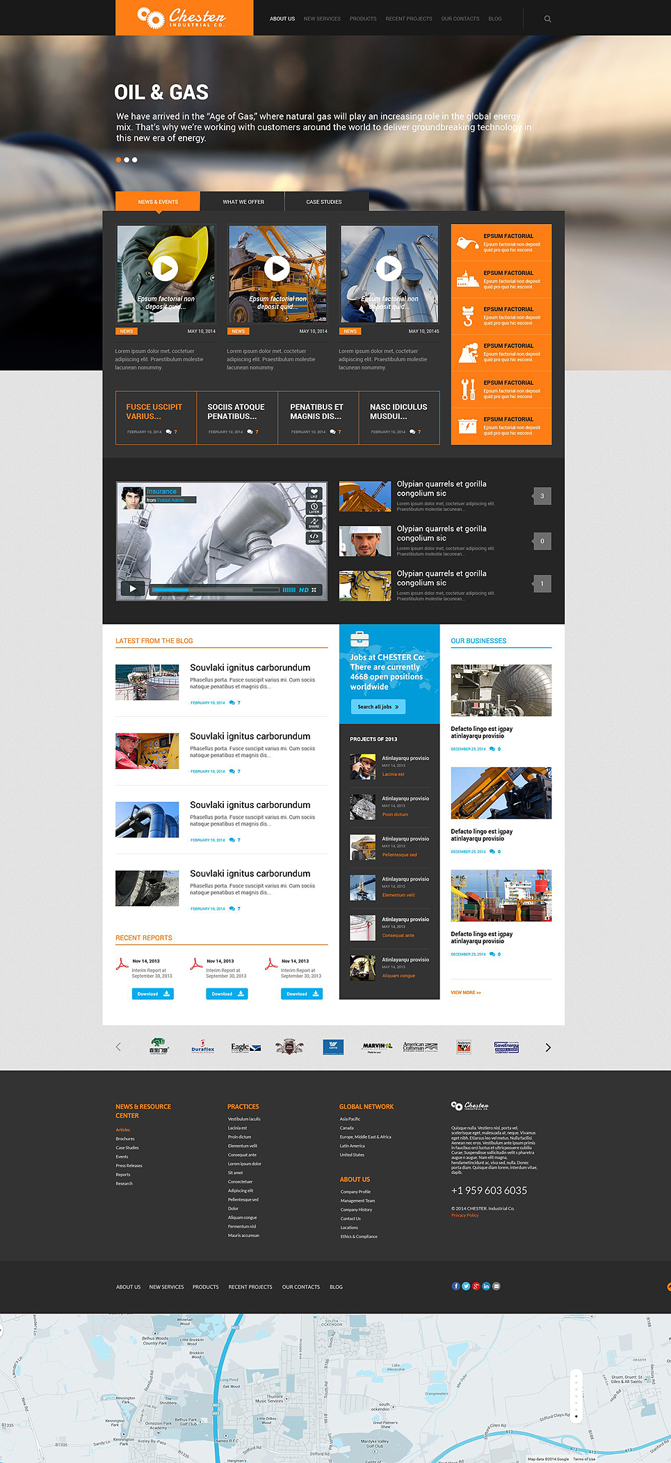 Industrial Company (website theme) Item Picture