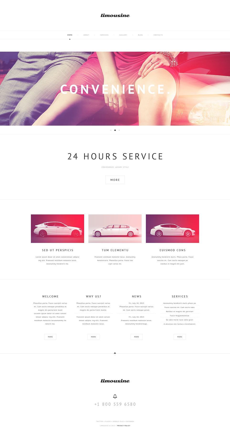 Luxury Limousine Services (template) Item Picture