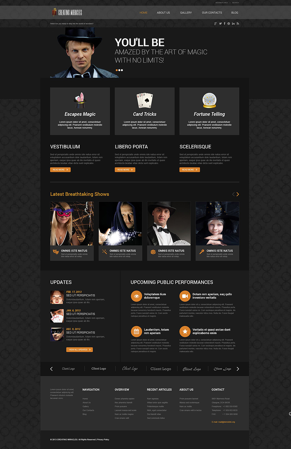 Magician (WordPress theme) Item Picture