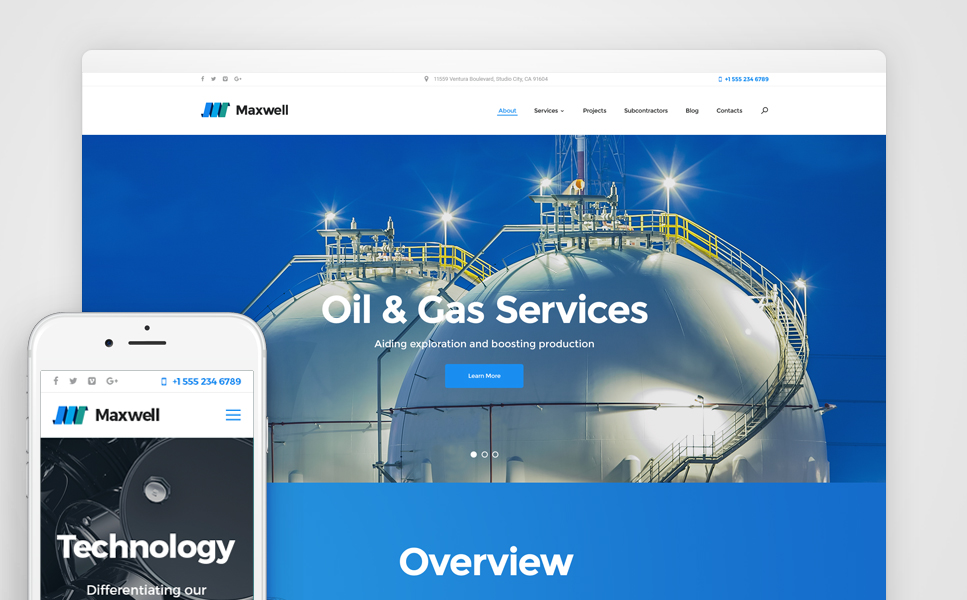 Maxwell (WordPress theme) Item Picture