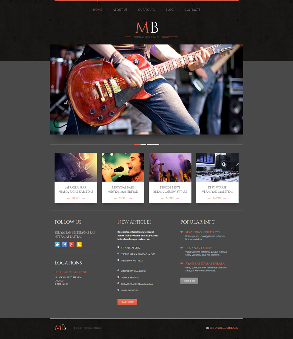 Band (website theme) Item Picture