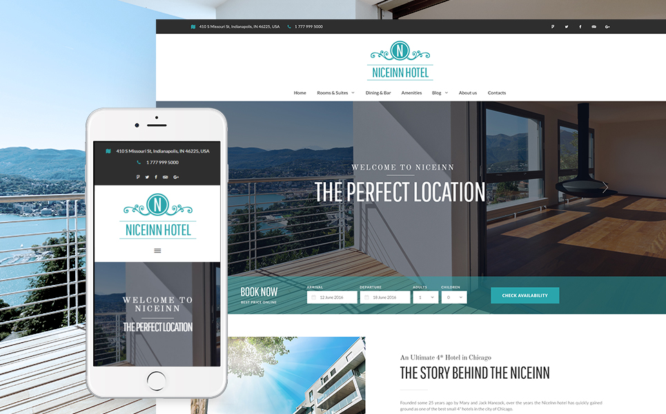 NiceInn (WordPress theme) Item Picture