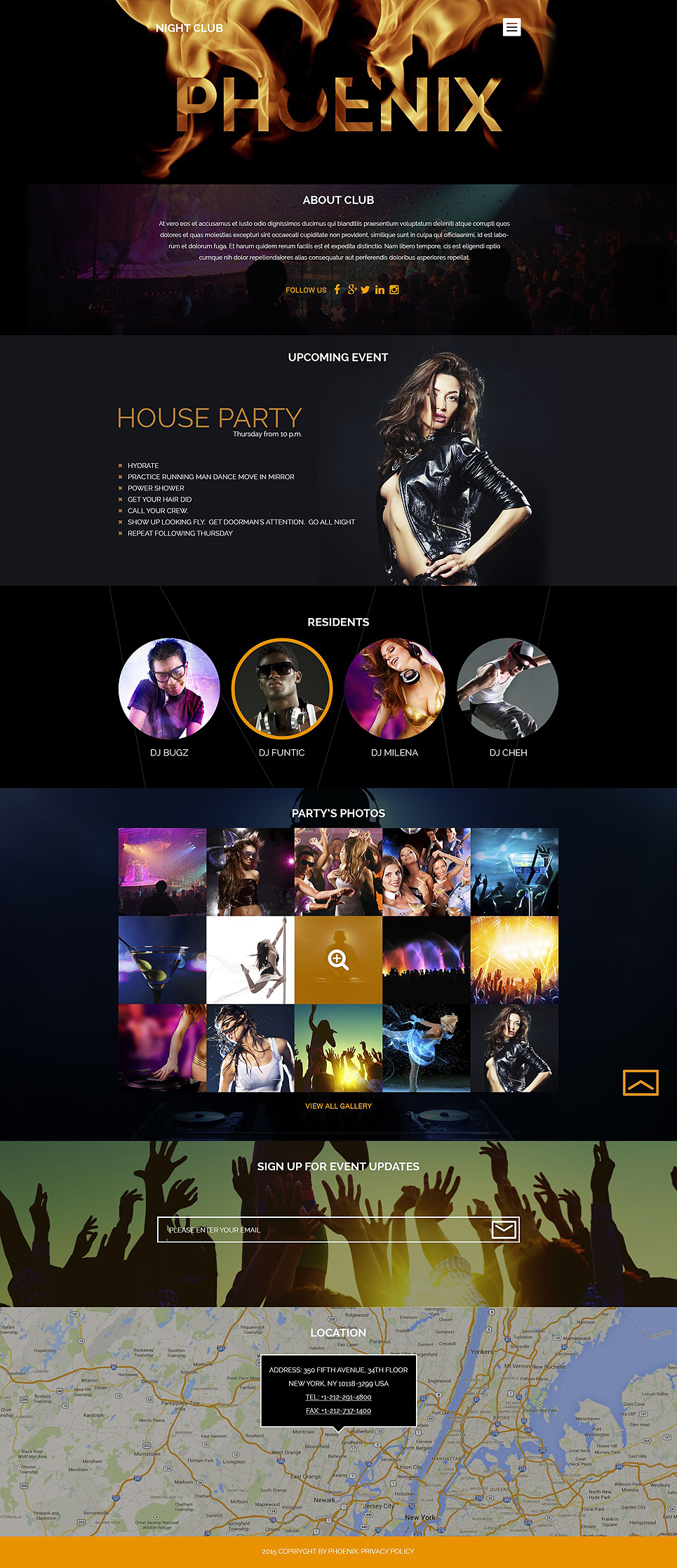Night Club (website theme) Item Picture