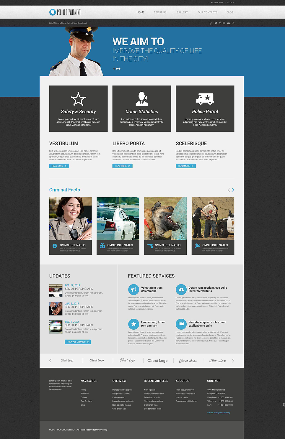 Liberty PD (WordPress theme) Item Picture