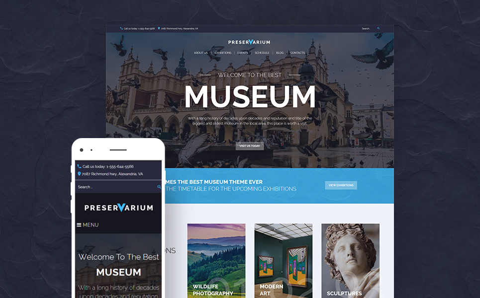 Preservarium (WordPress template) Item Picture