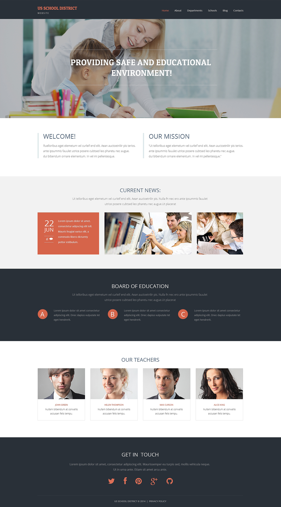 Primary School (theme for WordPress) Item Picture