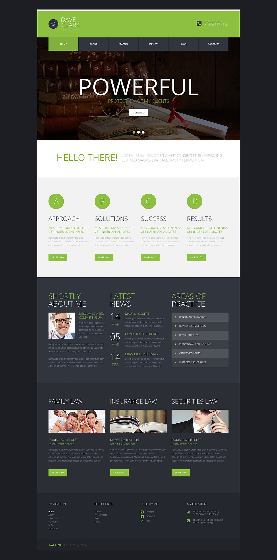 Private Lawyer (website theme) Item Picture