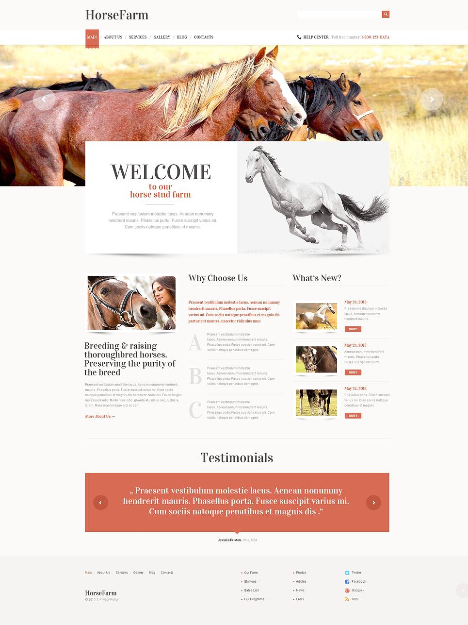 Horse Farm (website theme) Item Picture