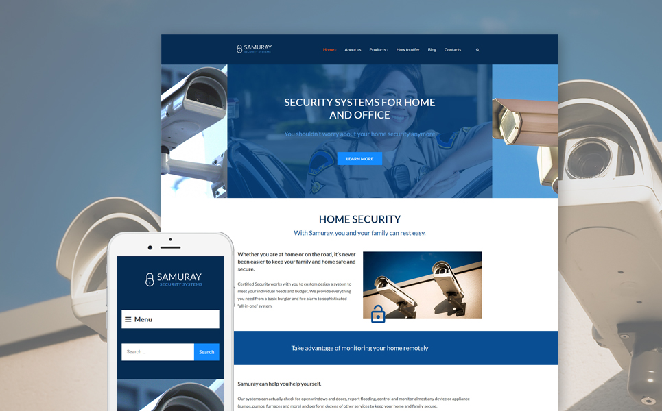 Samurai (WordPress theme) Item Picture