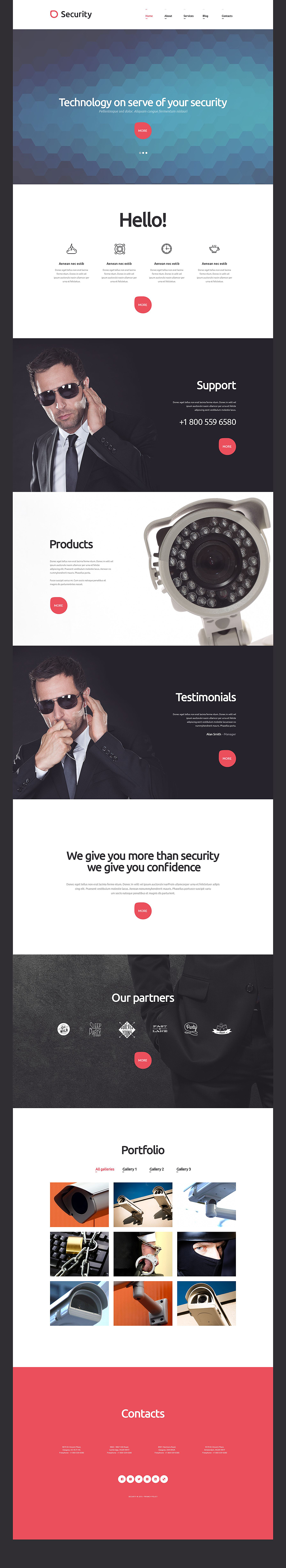 Security Technology (theme for WordPress) Item Picture