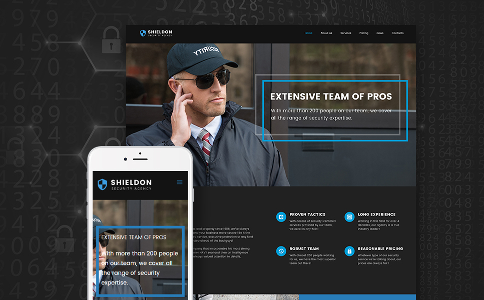 Shieldon (WordPress template) Item Picture
