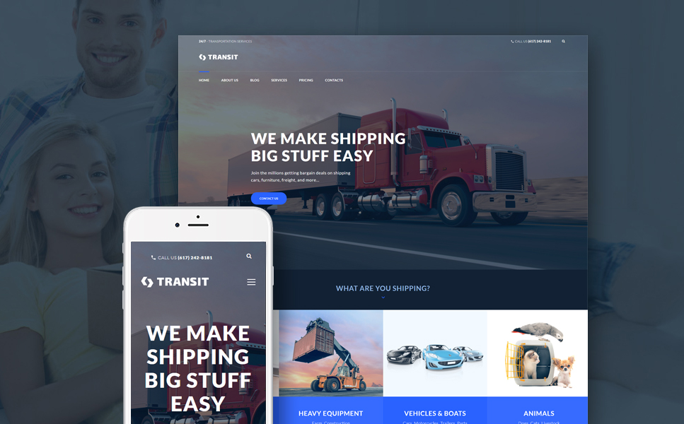 Transit (theme for your WordPress site) Item Picture