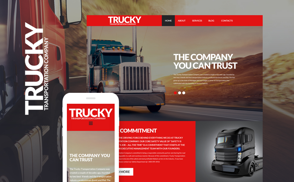 Trucky (WordPress template) Item Picture