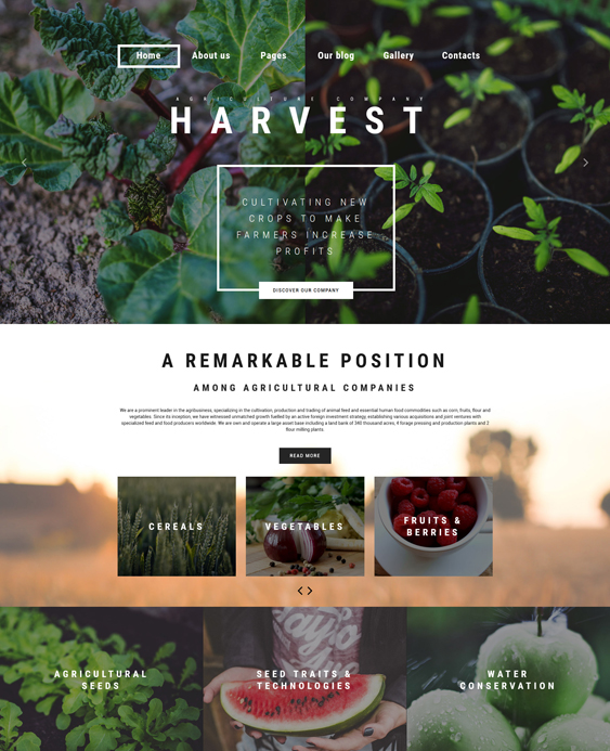 joomla templates farm agriculture websites