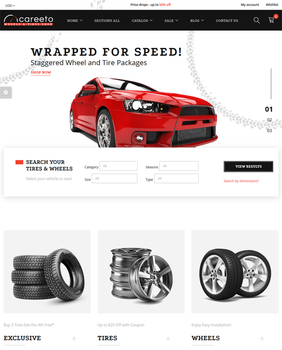 shopify themes car vehicle automotive stores