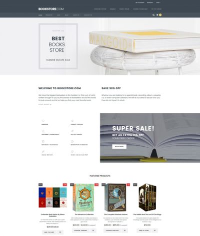 Responsive Shopify Themes For Bookstores And Writers