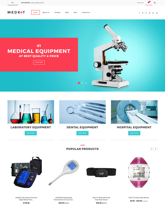 medical shopify themes